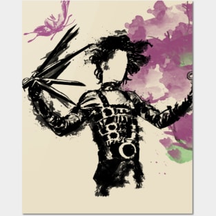 Edward scissorhands Posters and Art
